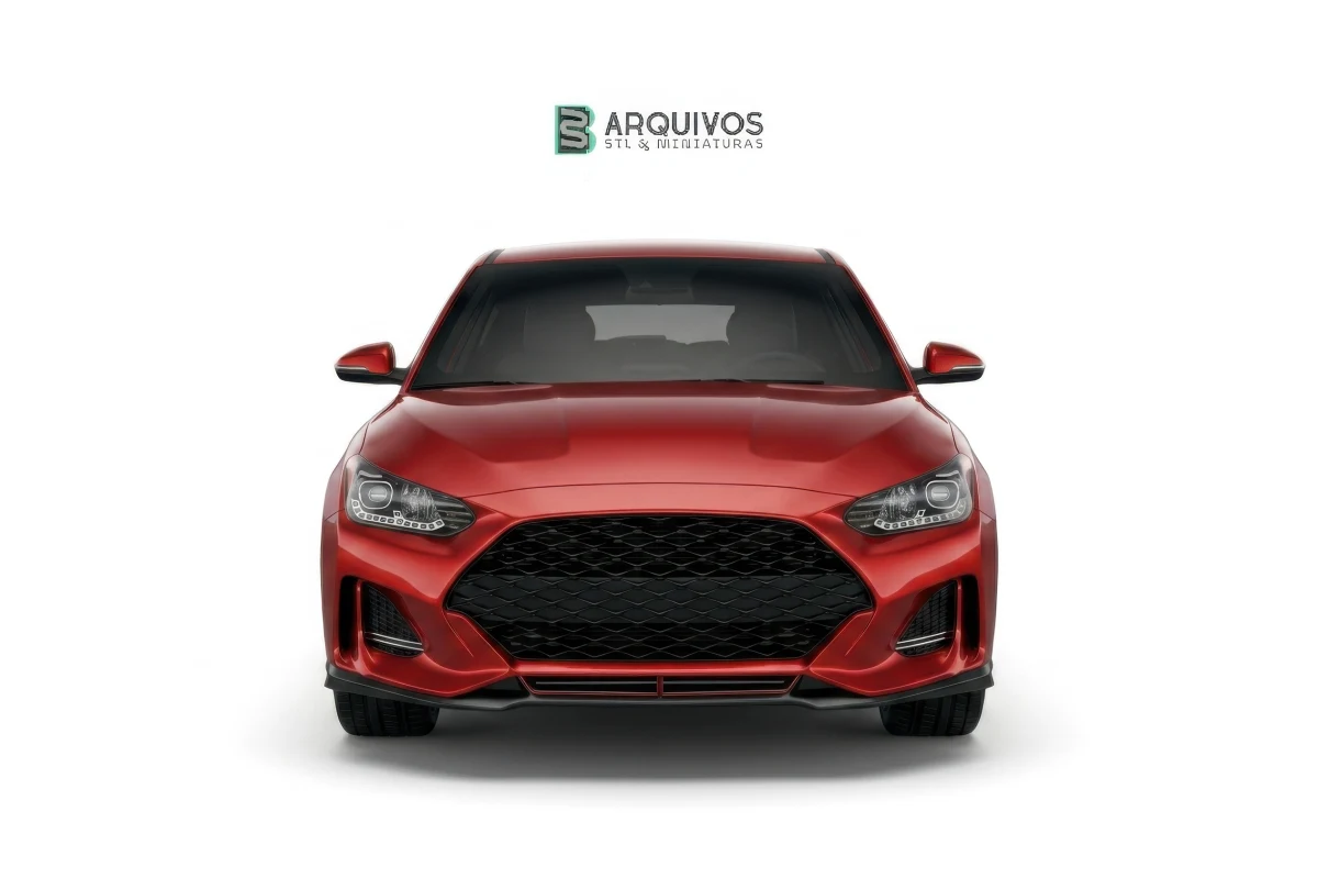 Modelo 3D STL - Hyundai Veloster 2019 — foto 4